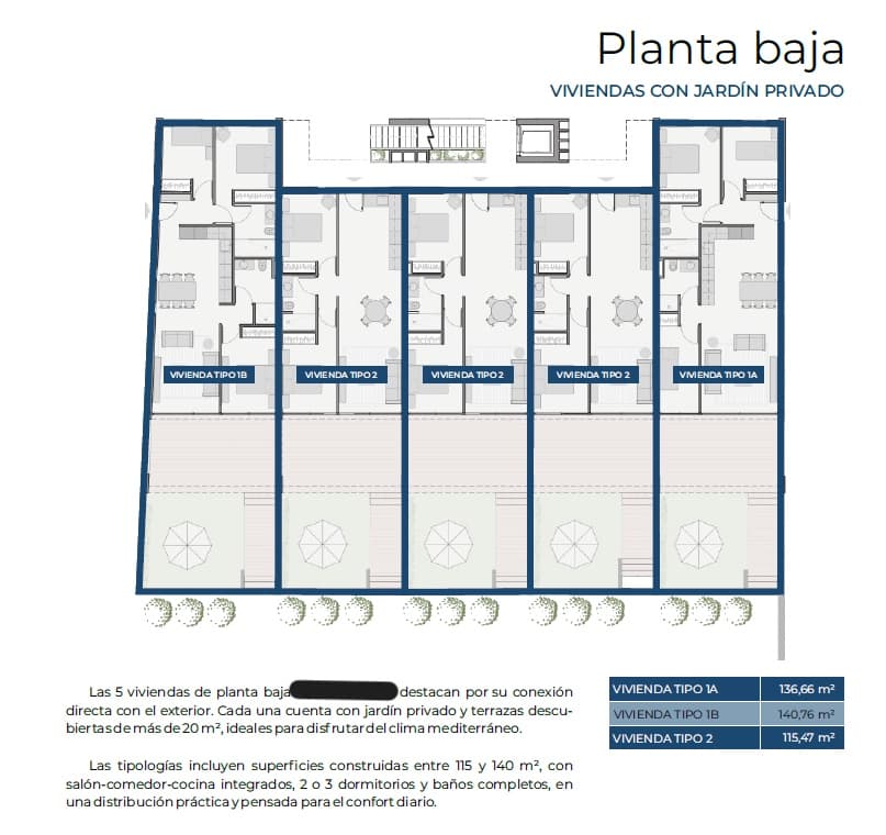 2 quarto Casa em Banda para venda em Pego com piscina garagem - 266 300 € (Ref: 9879931)