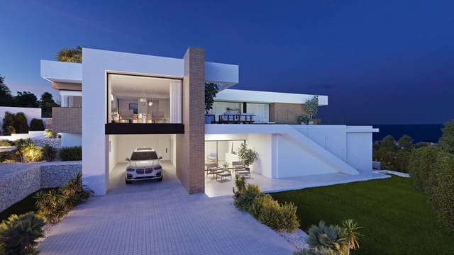3 soveværelse Villa til salg i Cumbre del Sol, Benitachell / Benitatxell med swimmingpool garage - € 2.073.000 (Ref: 9879965)