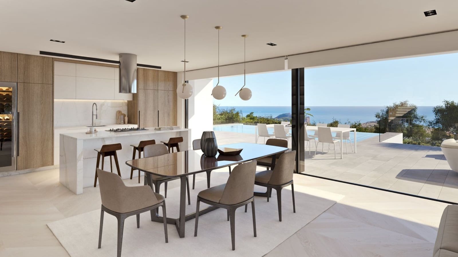 Chalet de 4 habitaciones en Benitachell / Benitatxell en venta con piscina garaje - 3.114.000 € (Ref: 9879967)