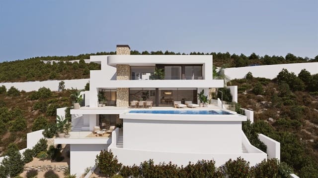 3 soverom Villa til salgs i Cumbre del Sol, Benitachell / Benitatxell med svømmebasseng garasje - € 2 165 000 (Ref: 9974642)