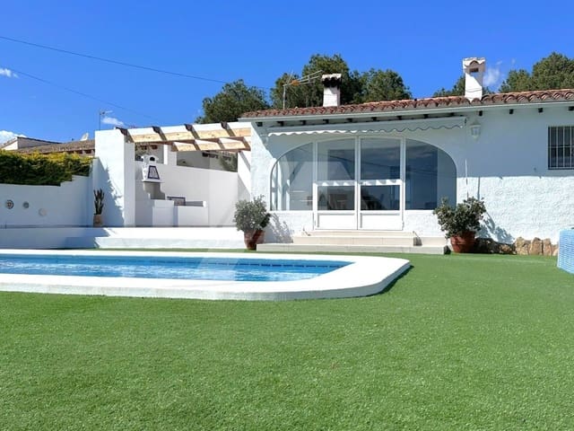 Chalet de 3 habitaciones en Benimeit - Tabaira, Teulada-Moraira en venta con piscina garaje - 785.000 € (Ref: 10018817)