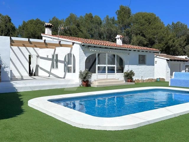 Chalet de 3 habitaciones en Benimeit - Tabaira, Teulada-Moraira en venta con piscina garaje - 785.000 € (Ref: 10018817)