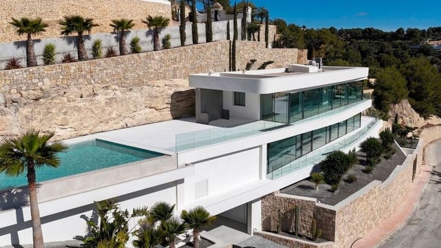 4 chambre Villa/Maison à vendre à Benissa avec piscine garage - 3 900 000 € (Ref: 9826143)