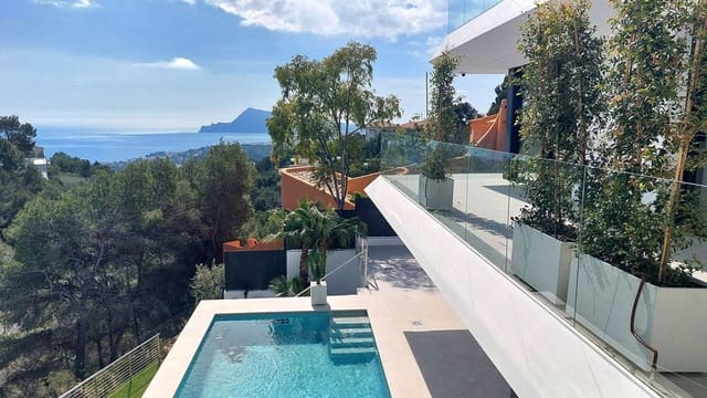 4 sovrum Villa till salu i Altea la Vella, Altea med pool garage - 2 250 000 € (Ref: 9826144)