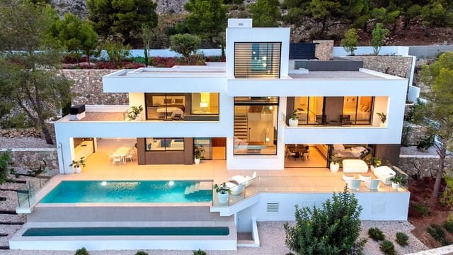 3 Zimmer Villa zu verkaufen in Altea la Vella, Altea mit Pool Garage - 2.257.550 € (Ref: 9833307)