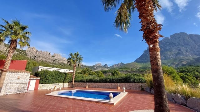 5 chambre Finca/Maison de Campagne à vendre à Finestrat Pueblo, Finestrat avec piscine garage - 895 000 € (Ref: 9864109)