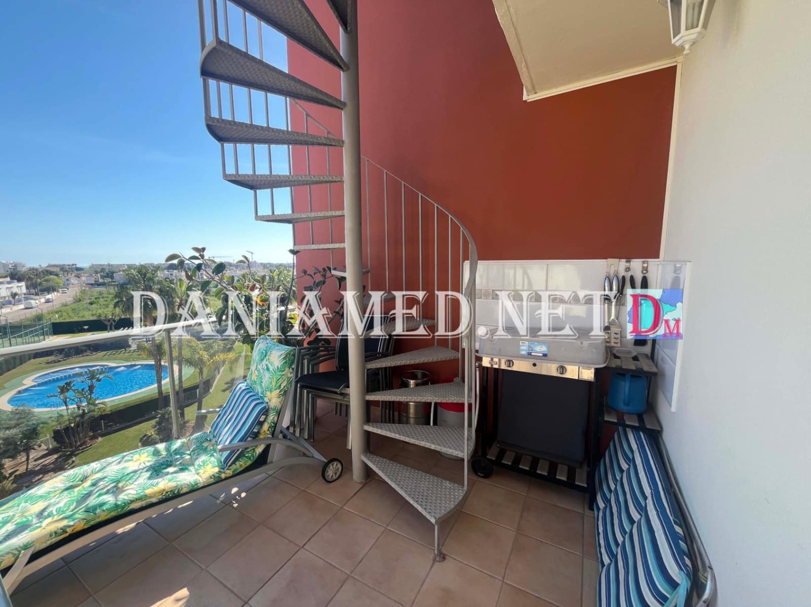 2 Zimmer Penthouse zu verkaufen in El Vergel / Verger mit Pool Garage - 300.000 € (Ref: 10101169)