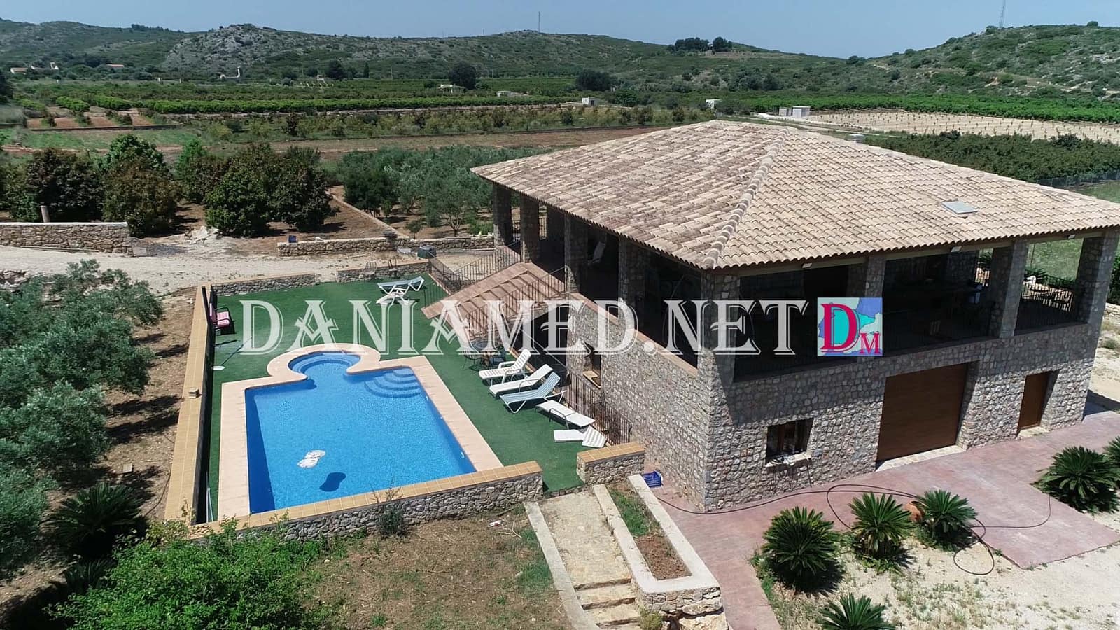 3 camera da letto Finca/Casa di Campagna in vendita in El Vergel / Verger con piscina garage - 2.500.000 € (Rif: 6861862)