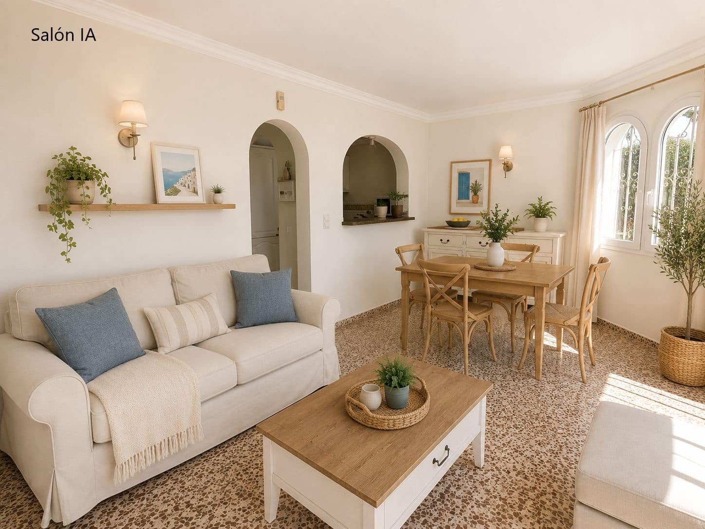3 Zimmer Reihenhaus zu verkaufen in Denia mit Pool - 265.000 € (Ref: 9449313)