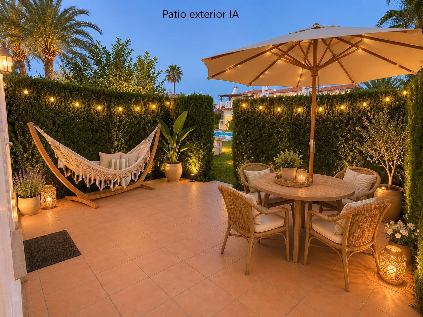 3 Zimmer Reihenhaus zu verkaufen in Denia mit Pool - 265.000 € (Ref: 9449313)