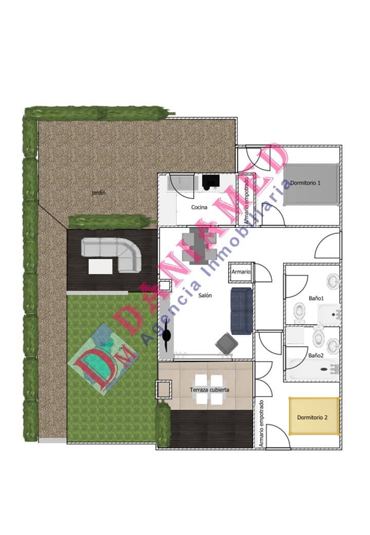 2 bedroom Apartment for sale in El Vergel / Verger with pool garage - € 265,000 (Ref: 9672304)