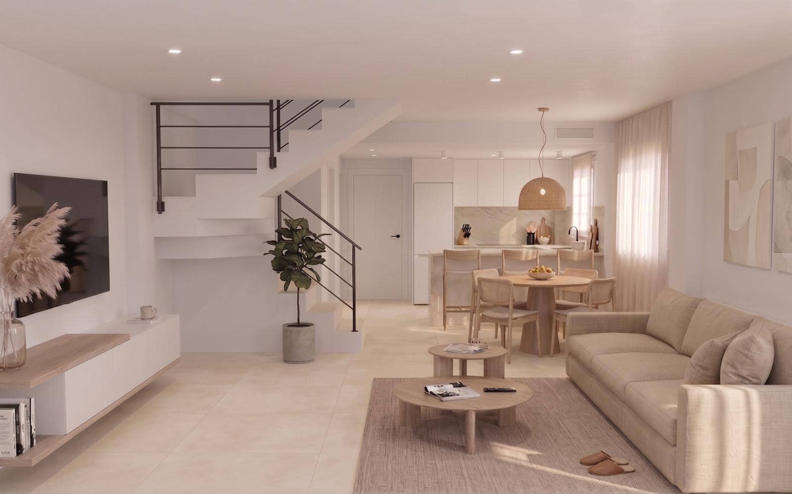 3 soveværelse Rækkehus til salg i Els Poblets med garage - € 259.000 (Ref: 9956626)
