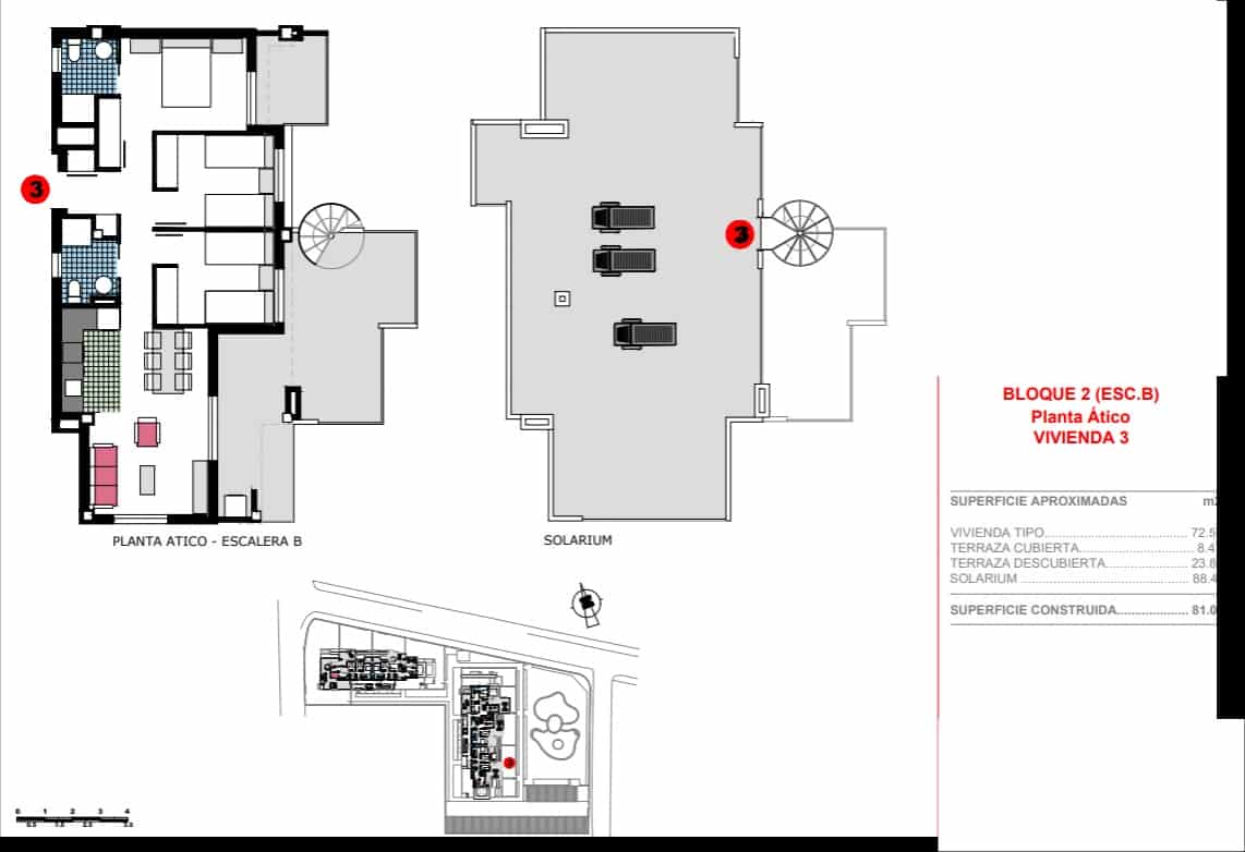 3 soveværelse Lejlighed til salg i Denia med swimmingpool garage - € 449.000 (Ref: 9973993)