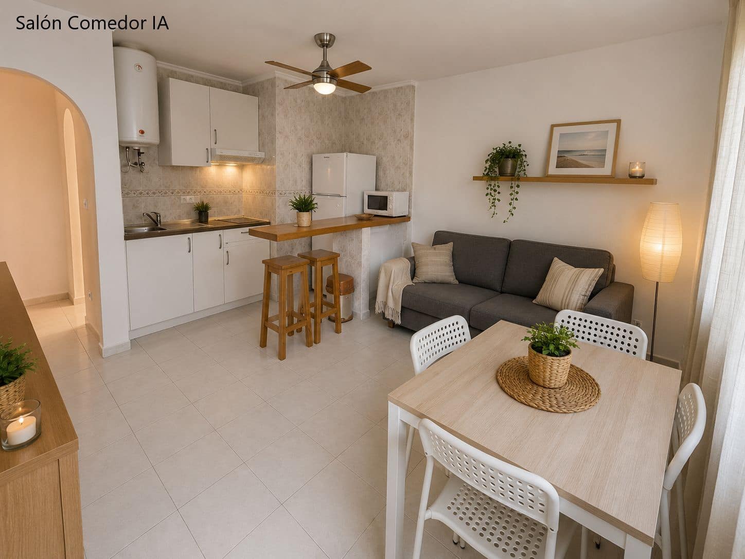 2 makuuhuone Huoneisto myytävänä paikassa Denia mukana 
autotalli - 169 000 € (Ref: 9977755)