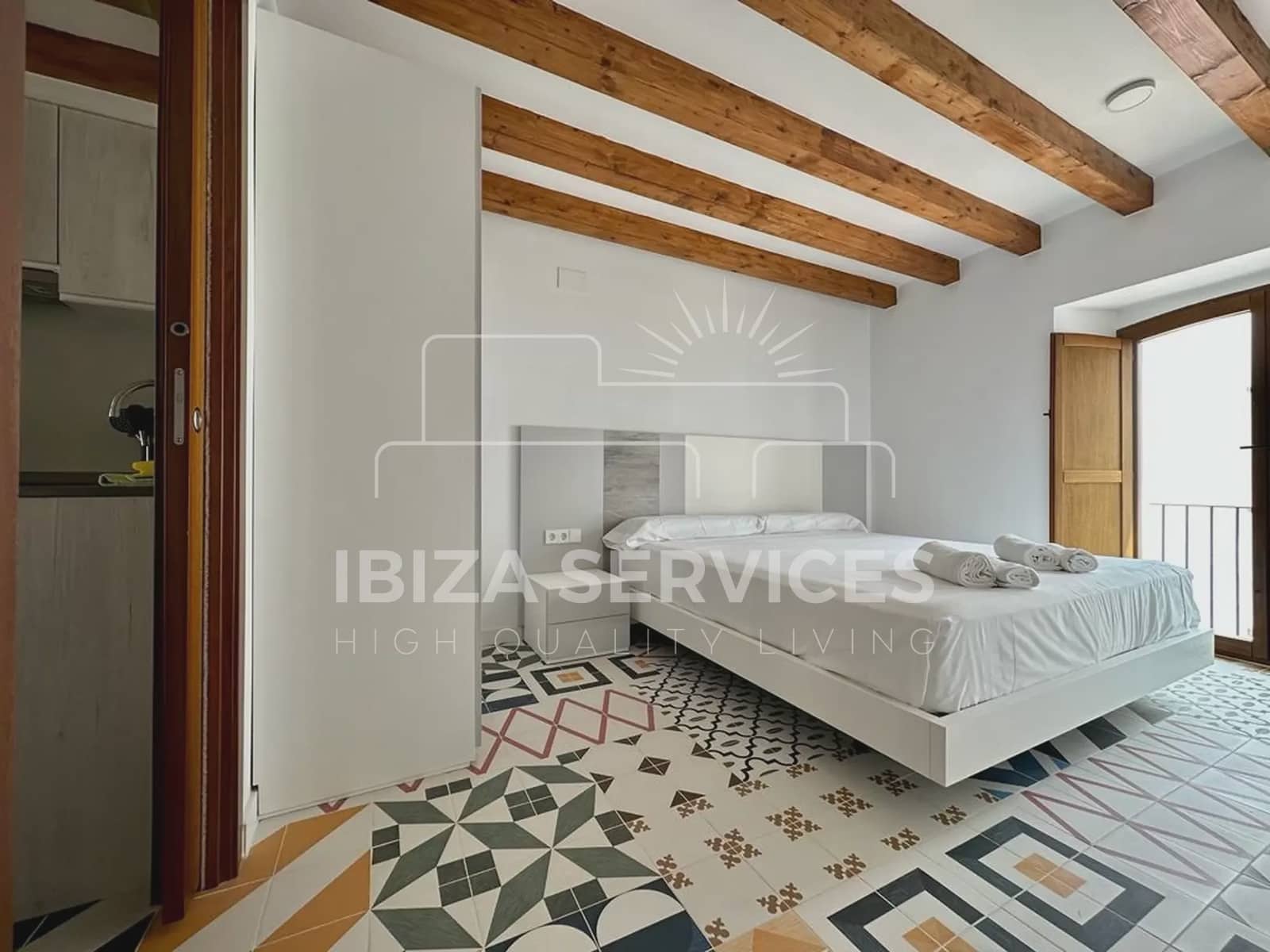1 soverom Leilighet til leie i Ibiza by - € 820 (Ref: 10153117)