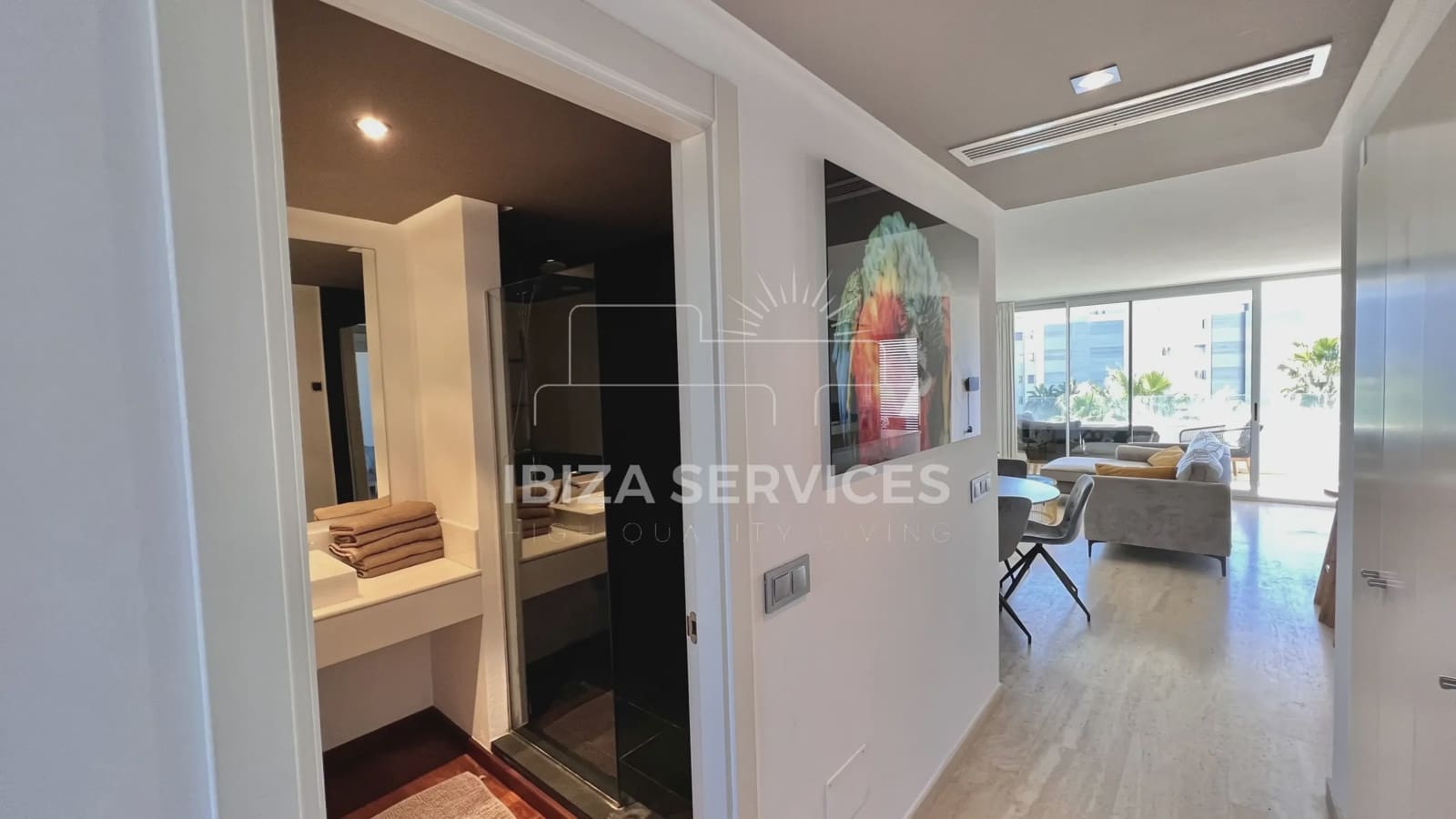 3 slaapkamer Appartement te huur in Talamanca met zwembad garage - € 5.500 (Ref: 8659696)