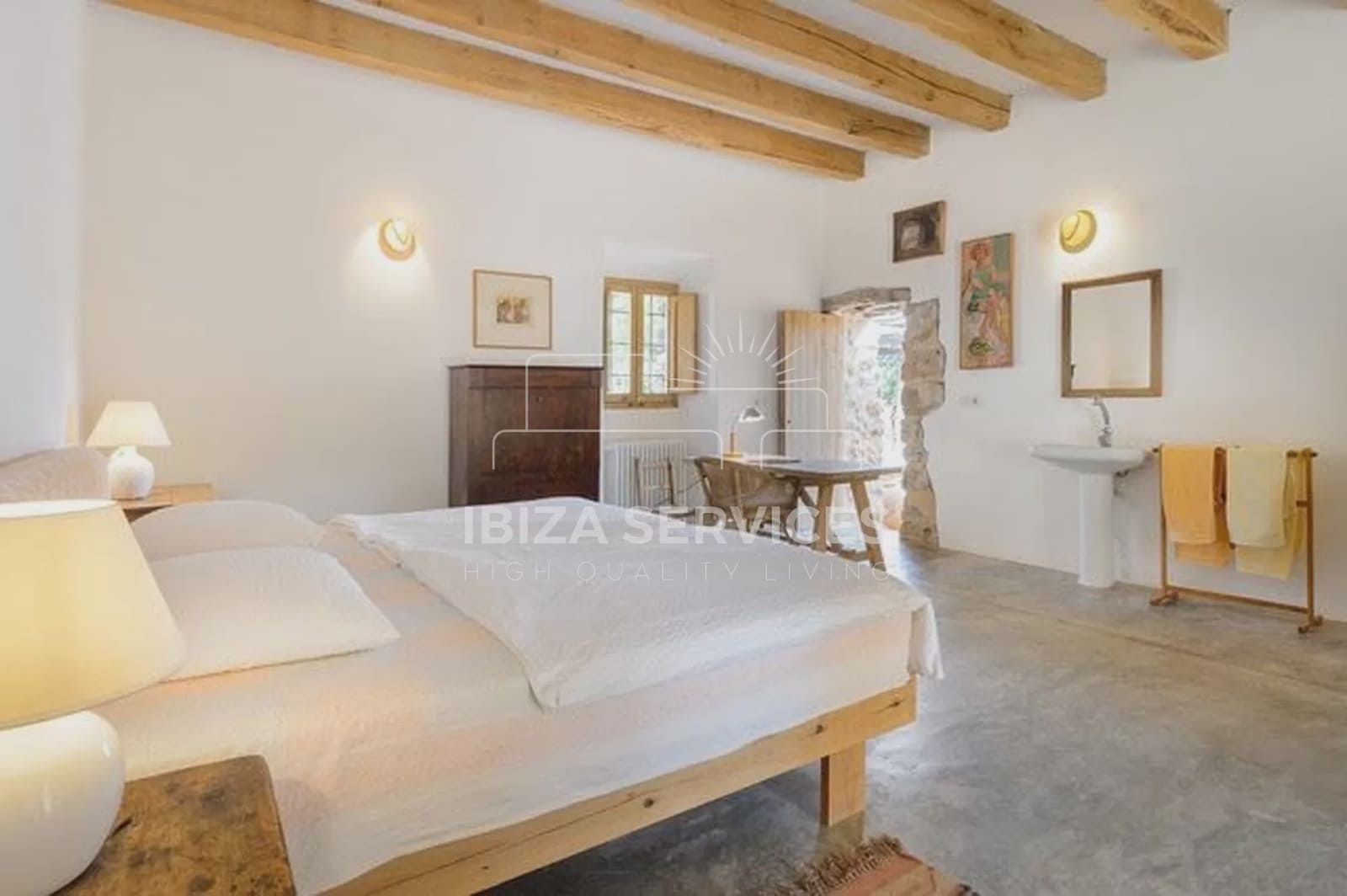 2 camera da letto Finca/Casa di Campagna da affitare come casa vacanza in San Jose / Sant Josep de Sa Talaia con piscina garage - 4.676 € (Rif: 8659706)