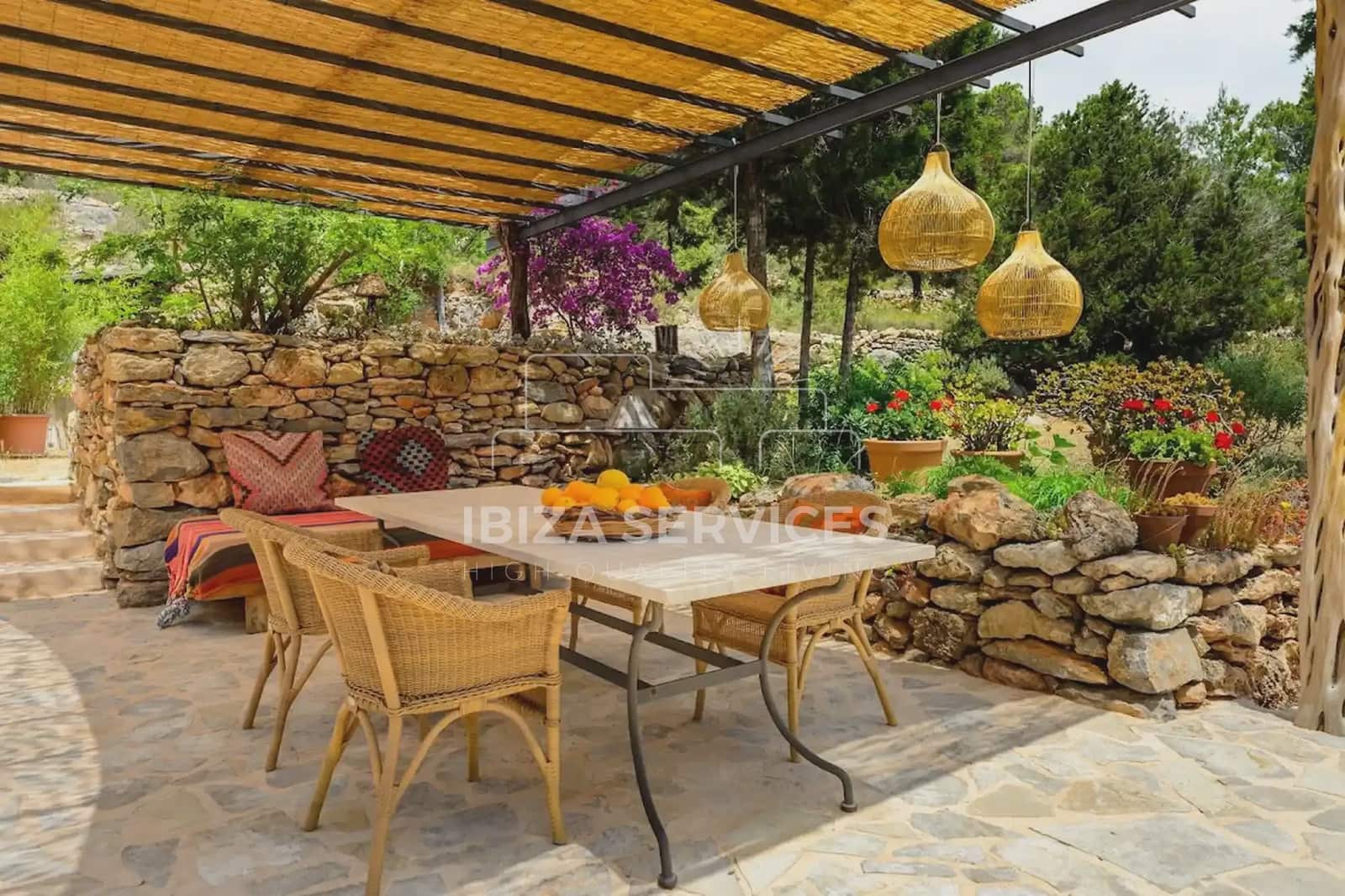 2 camera da letto Finca/Casa di Campagna da affitare come casa vacanza in San Jose / Sant Josep de Sa Talaia con piscina garage - 4.676 € (Rif: 8659706)