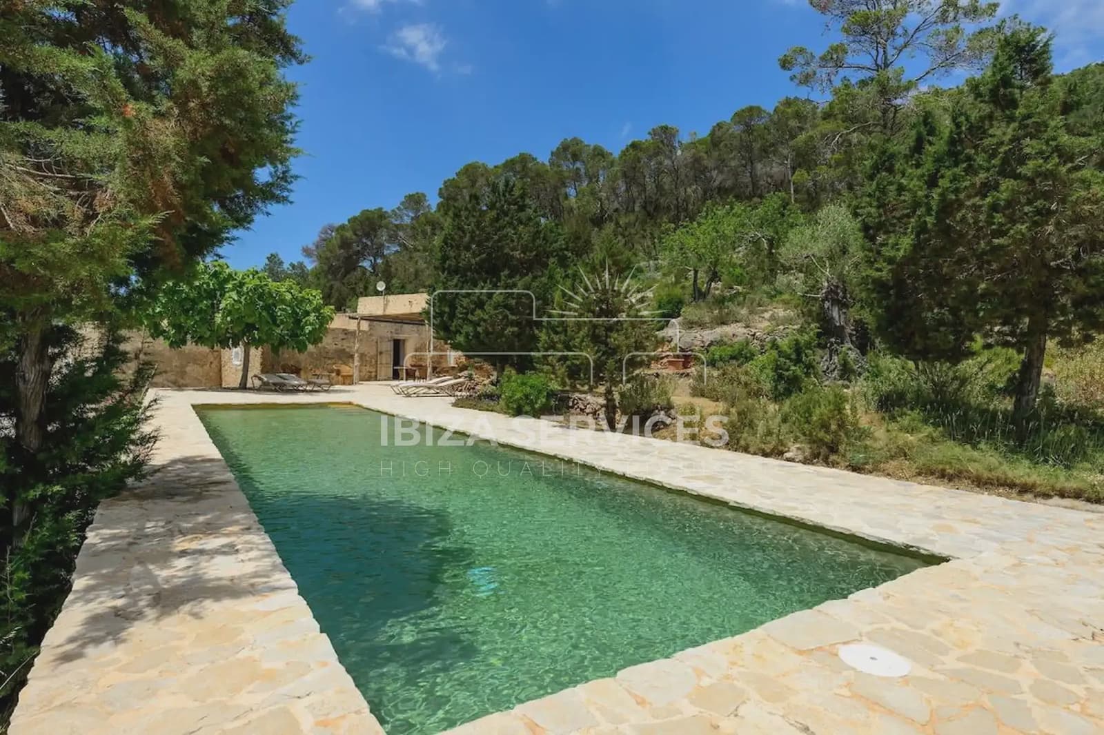 2 camera da letto Finca/Casa di Campagna da affitare come casa vacanza in San Jose / Sant Josep de Sa Talaia con piscina garage - 4.676 € (Rif: 8659706)