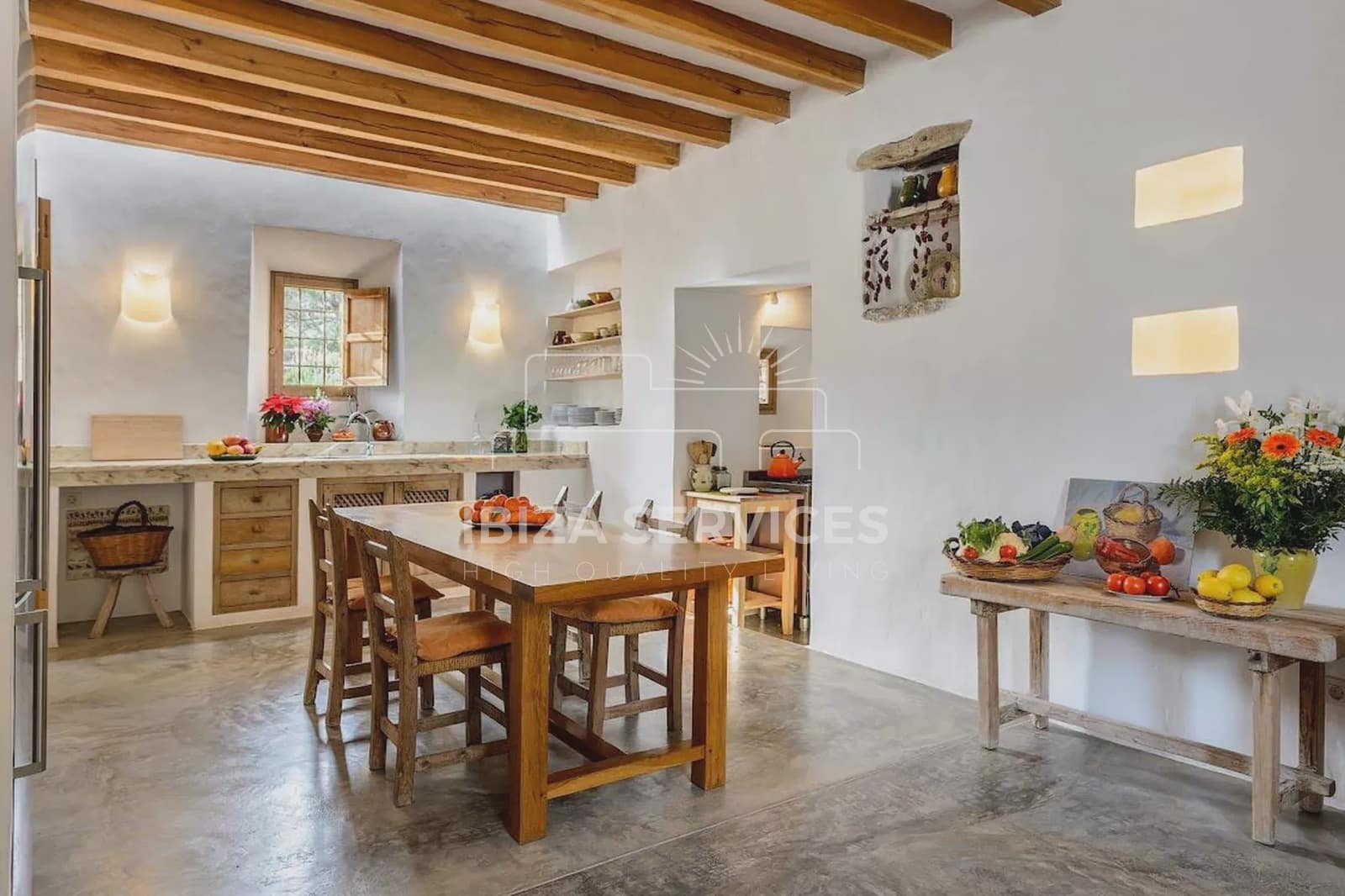 2 camera da letto Finca/Casa di Campagna da affitare come casa vacanza in San Jose / Sant Josep de Sa Talaia con piscina garage - 4.676 € (Rif: 8659706)