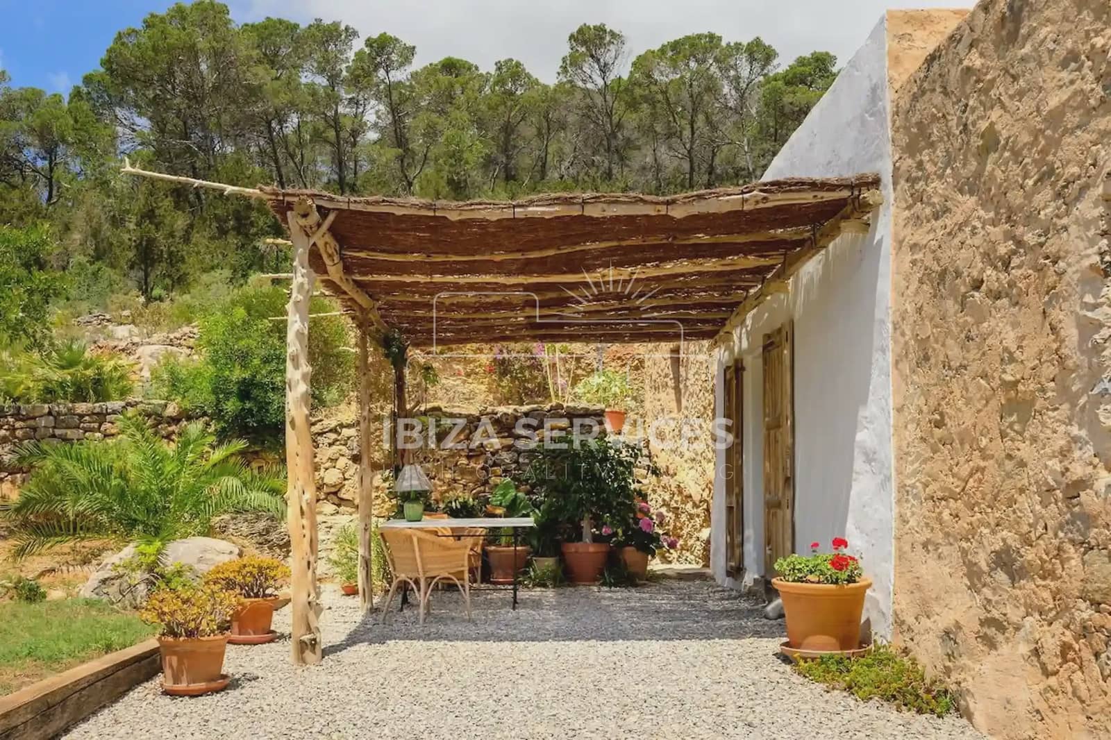 2 camera da letto Finca/Casa di Campagna da affitare come casa vacanza in San Jose / Sant Josep de Sa Talaia con piscina garage - 4.676 € (Rif: 8659706)