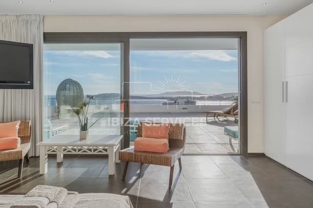 Chalet de 5 habitaciones en Talamanca, Ibiza / Eivissa ciudad en alquiler vacacional con piscina garaje - 14.406 € (Ref: 8659707)