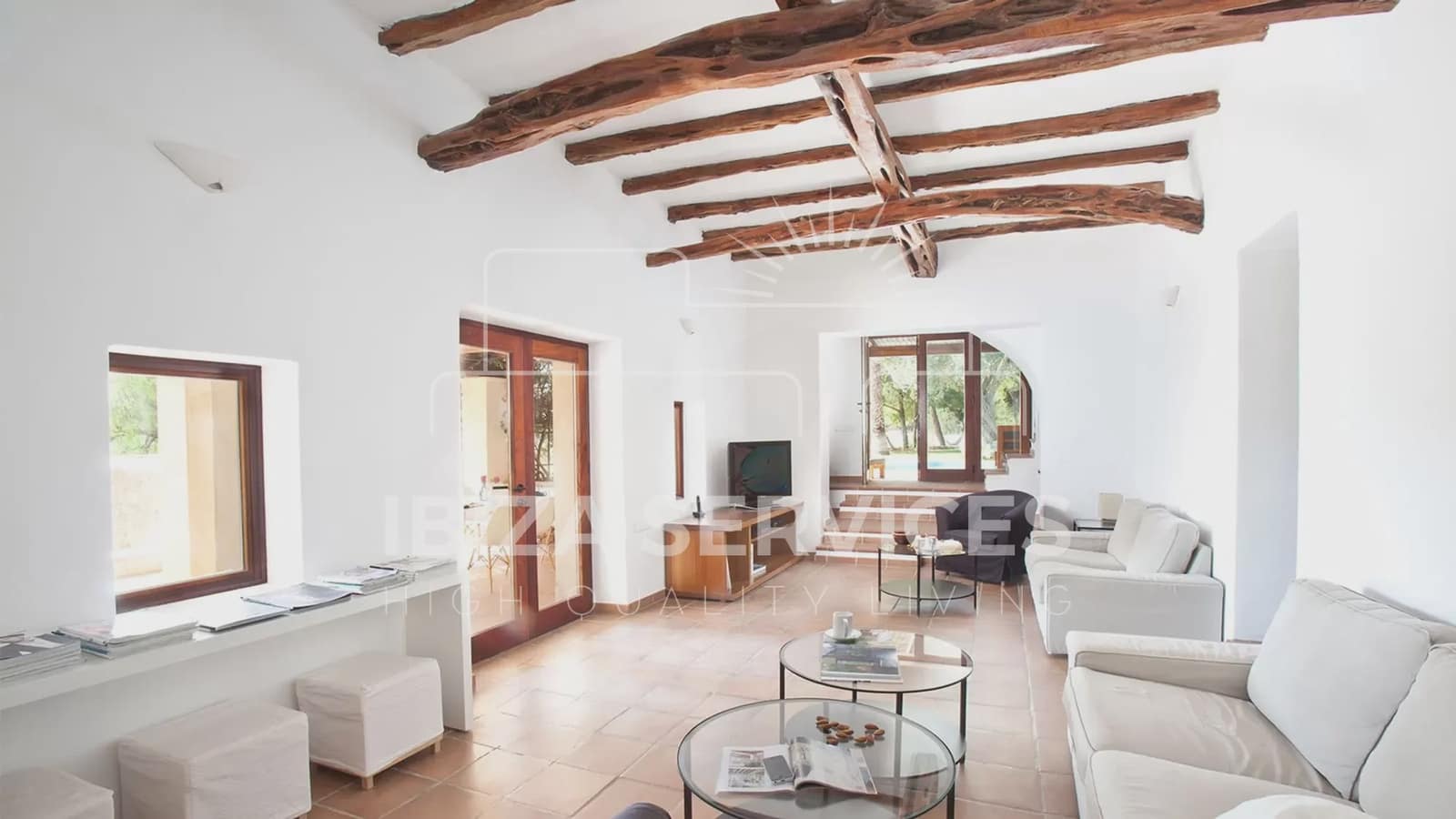 5 bedroom Finca/Country House for holiday rental in Sant Agusti des Vedra with pool - € 4,753 (Ref: 8659716)