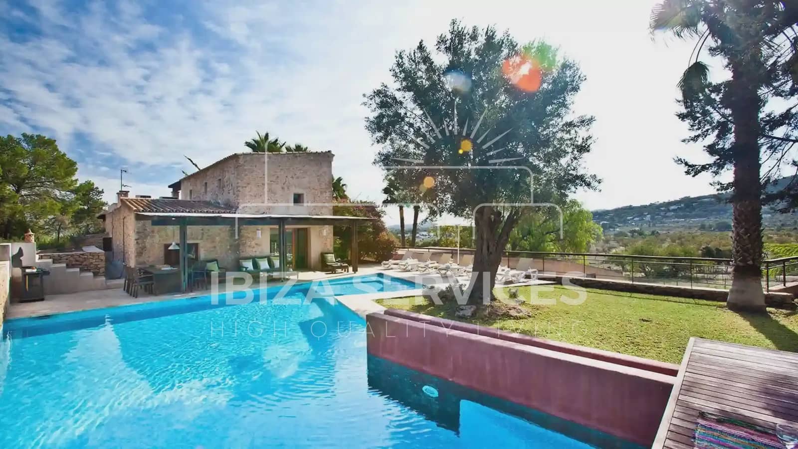 5 bedroom Finca/Country House for holiday rental in Sant Agusti des Vedra with pool - € 4,753 (Ref: 8659716)