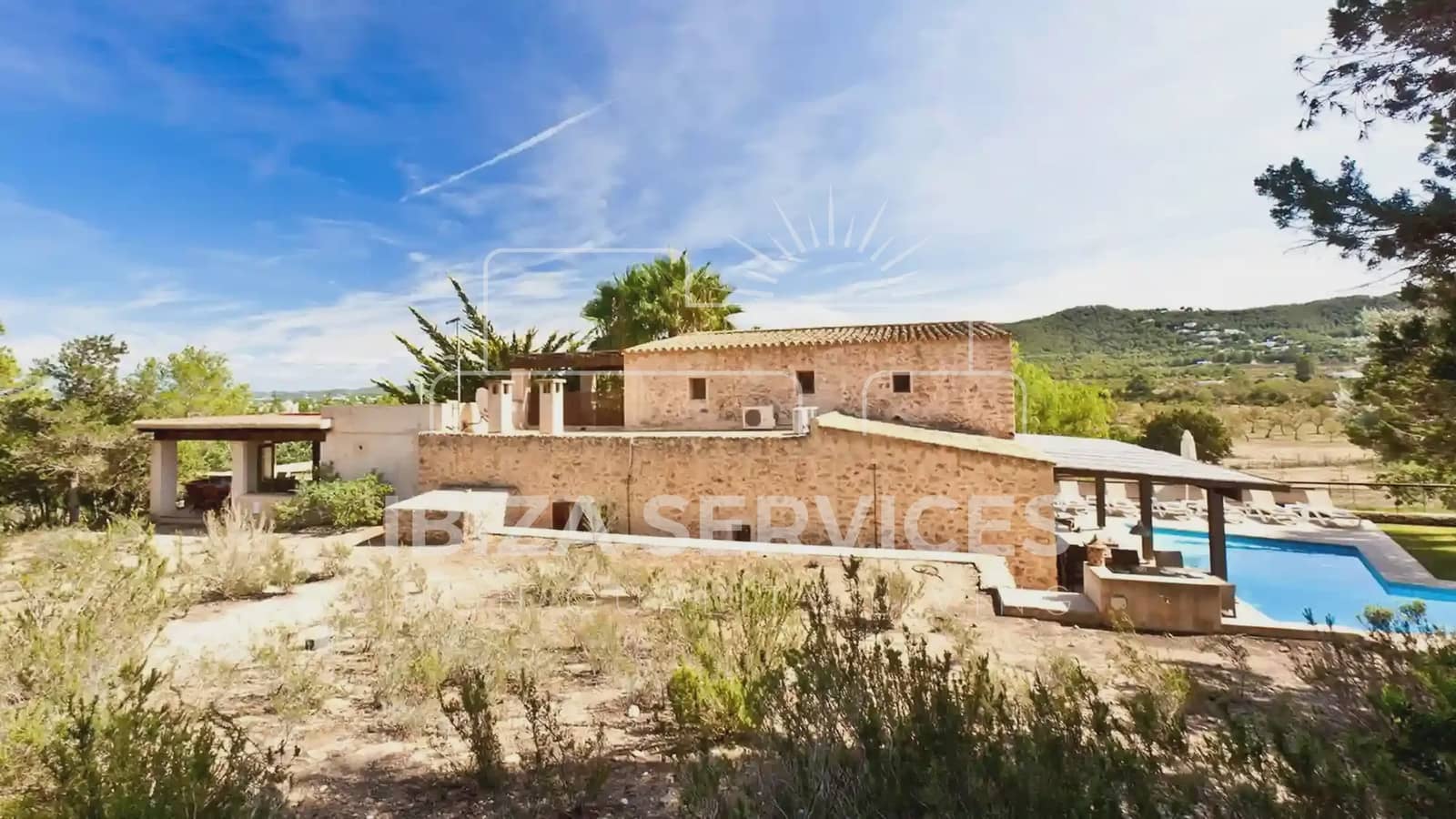 5 bedroom Finca/Country House for holiday rental in Sant Agusti des Vedra with pool - € 4,753 (Ref: 8659716)