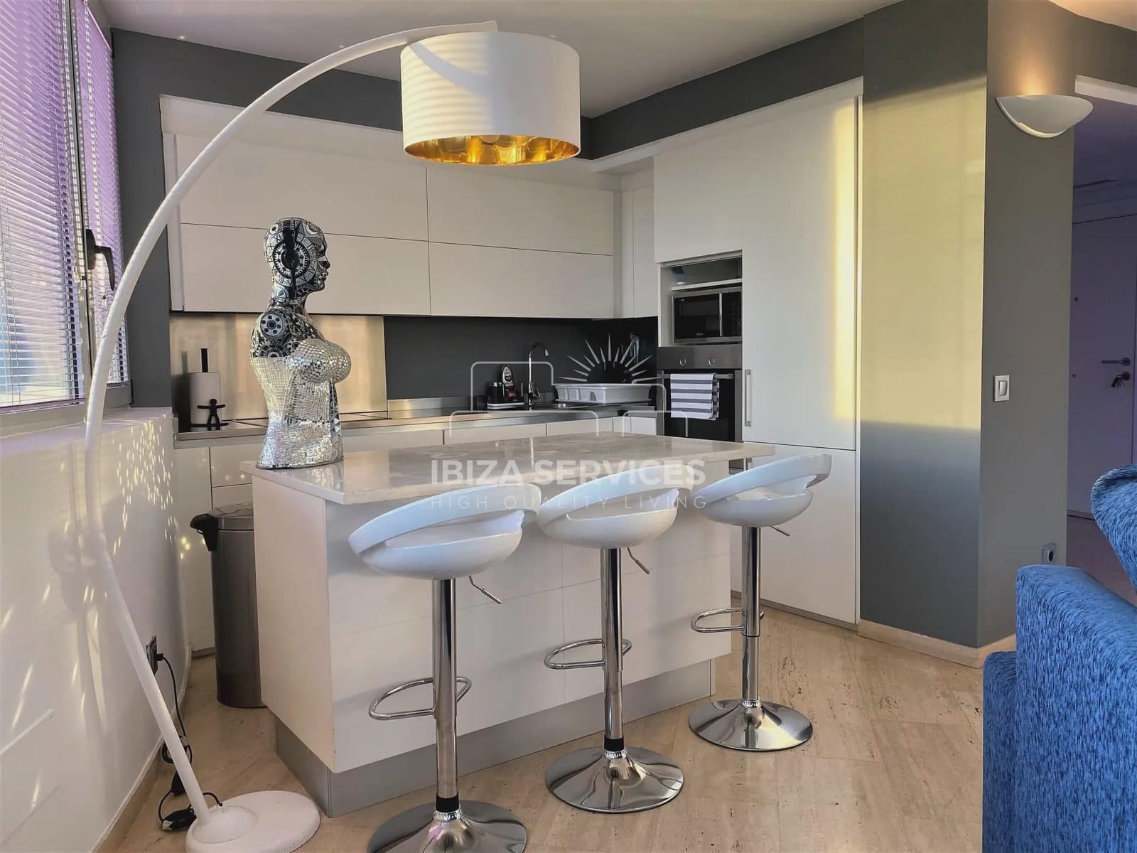 1 chambre Appartement à vendre à Sant Antoni de Portmany avec piscine garage - 850 000 € (Ref: 8659724)