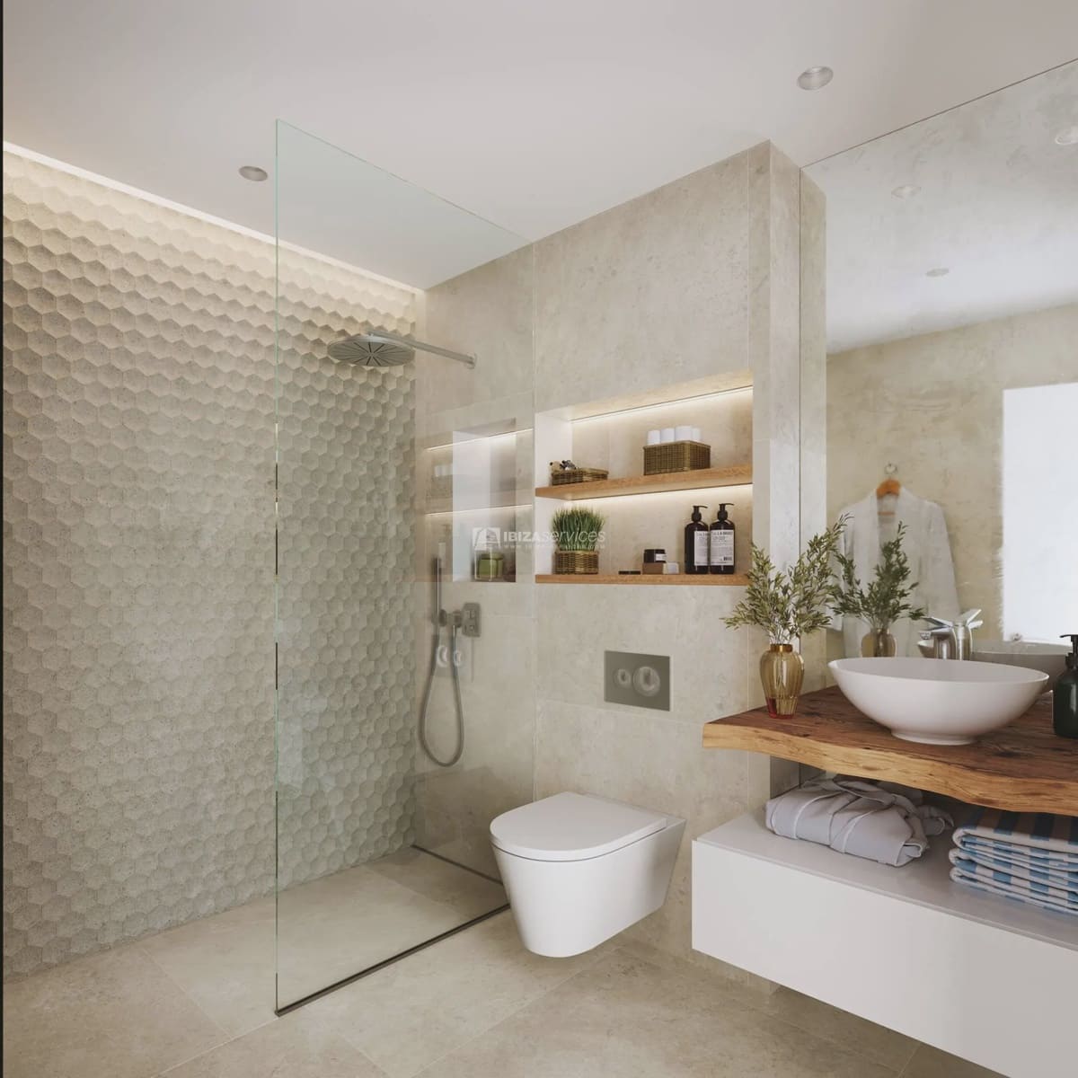 2 sypialnia Apartament na sprzedaż w Santa Eulalia / Santa Eularia z basenem garażem - 700 000 € (Ref: 8659730)