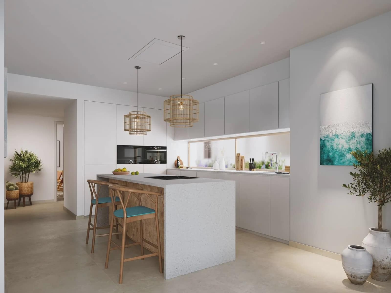 2 sypialnia Apartament na sprzedaż w Santa Eulalia / Santa Eularia z basenem garażem - 700 000 € (Ref: 8659730)