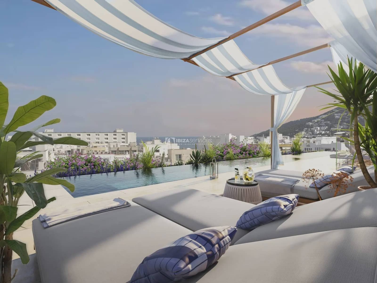 2 sypialnia Apartament na sprzedaż w Santa Eulalia / Santa Eularia z basenem garażem - 700 000 € (Ref: 8659730)