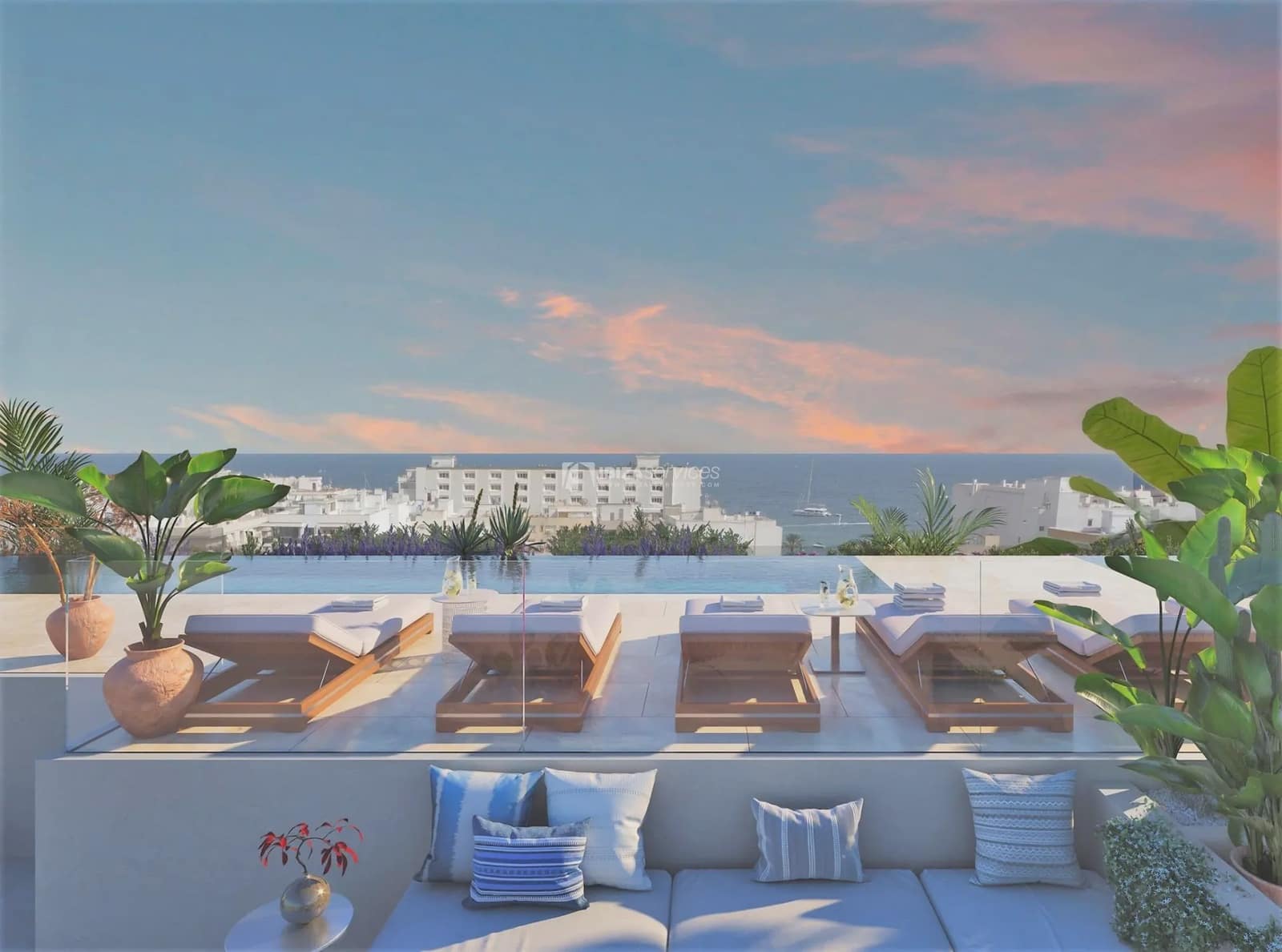 2 Zimmer Apartment zu verkaufen in Santa Eulalia / Santa Eularia mit Pool Garage - 670.000 € (Ref: 8659738)