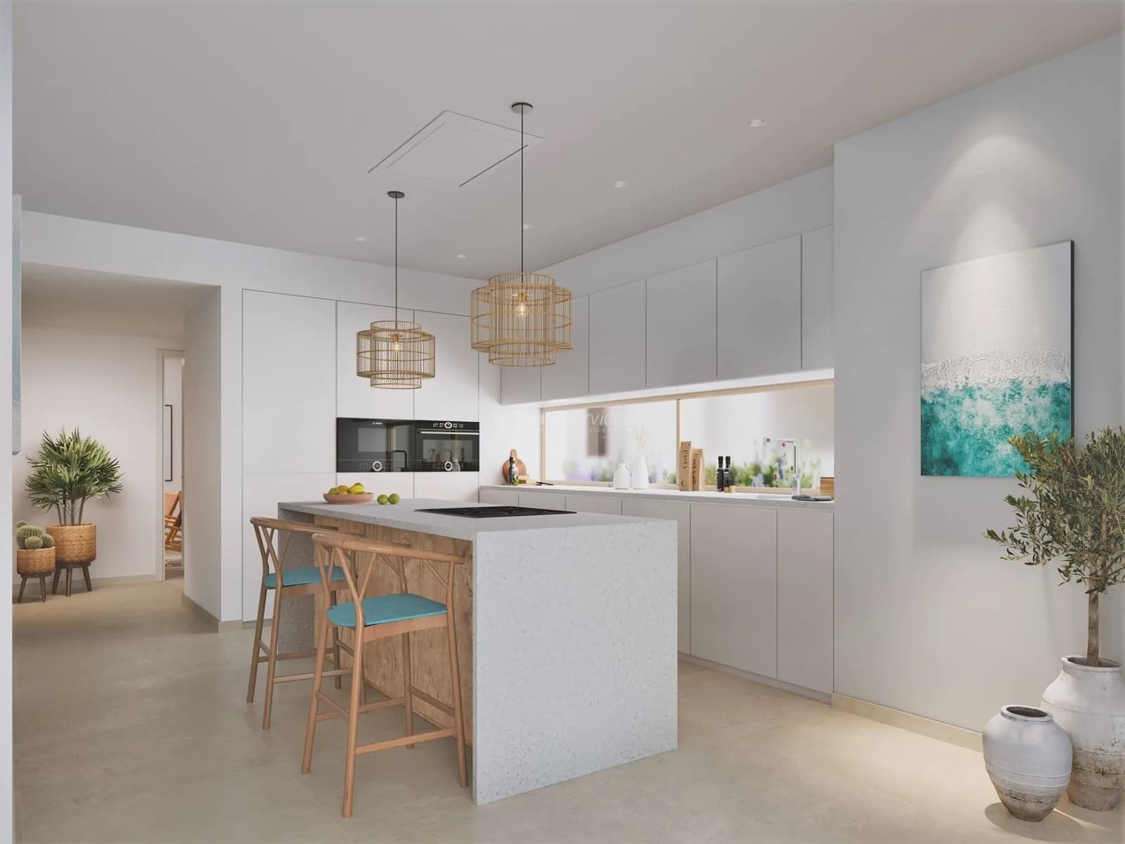 2 Zimmer Apartment zu verkaufen in Santa Eulalia / Santa Eularia mit Pool Garage - 670.000 € (Ref: 8659738)