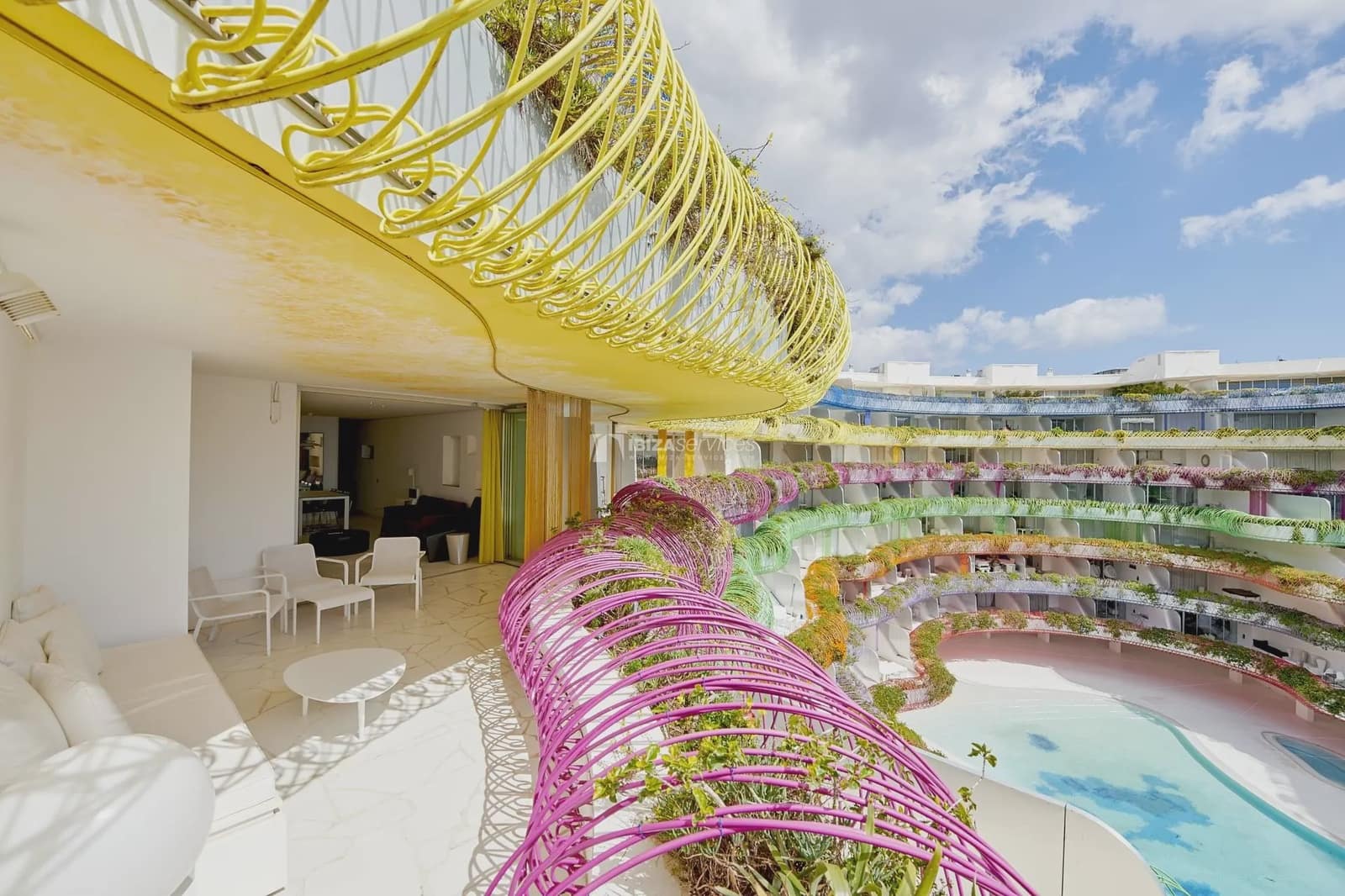 2 soveværelse Lejlighed til leje i Ibiza by med swimmingpool garage - € 6.500 (Ref: 8659740)