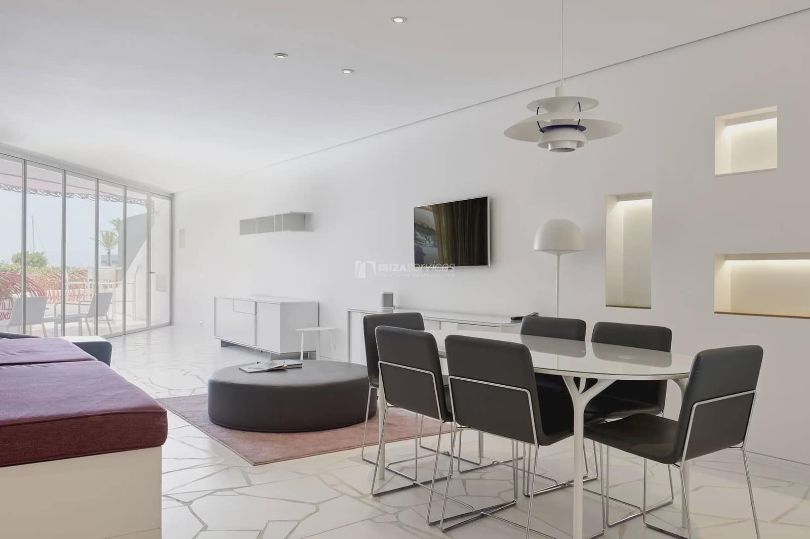 2 makuuhuone Huoneisto vuokrattavana paikassa Ibiza kaupunki mukana uima-altaan 
autotalli - 6 500 € (Ref: 8659745)