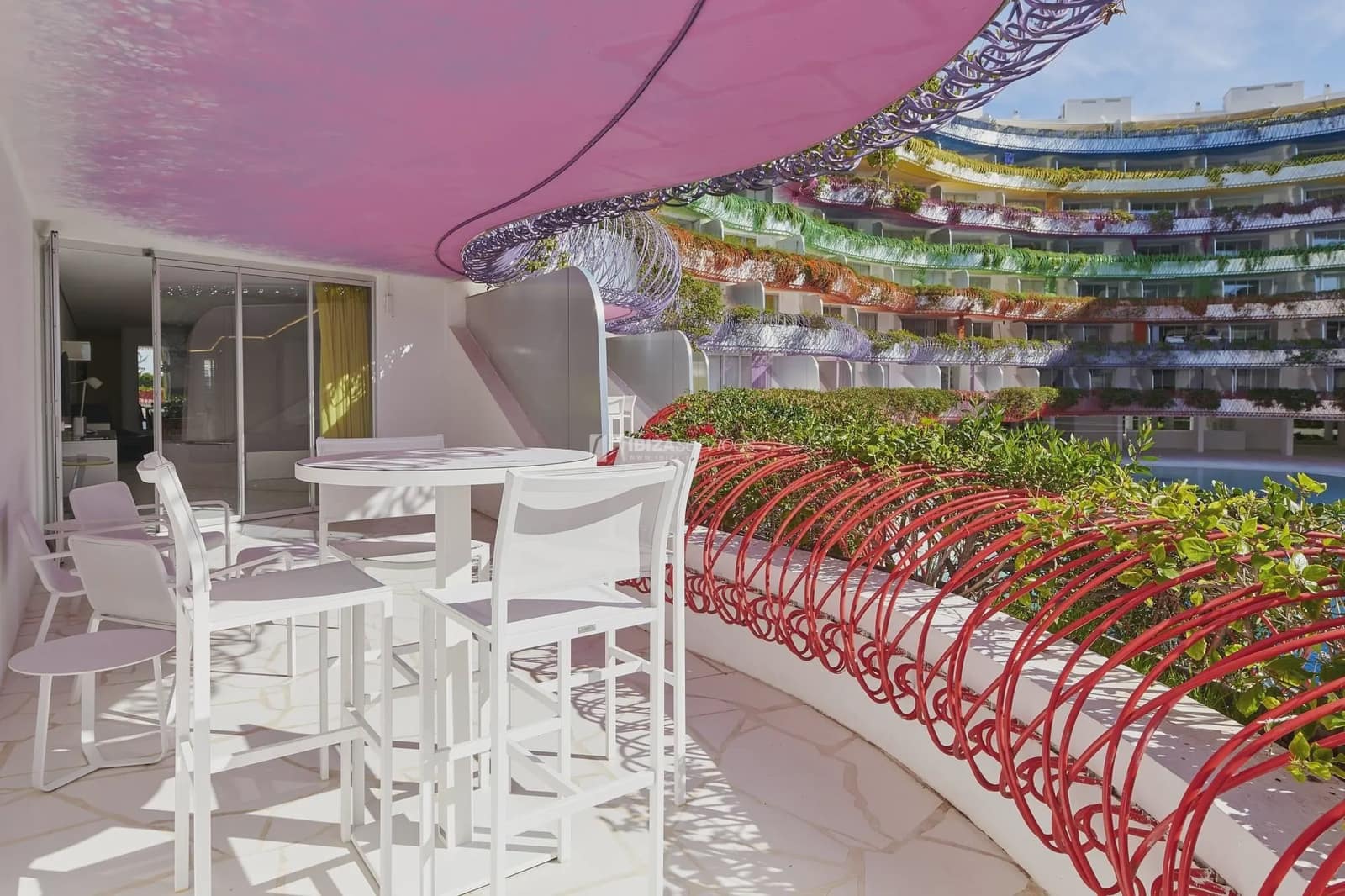 Appartement de 2 chambres à louer à Ibiza ville avec piscine garage - 6 750 € (Ref: 8659746)