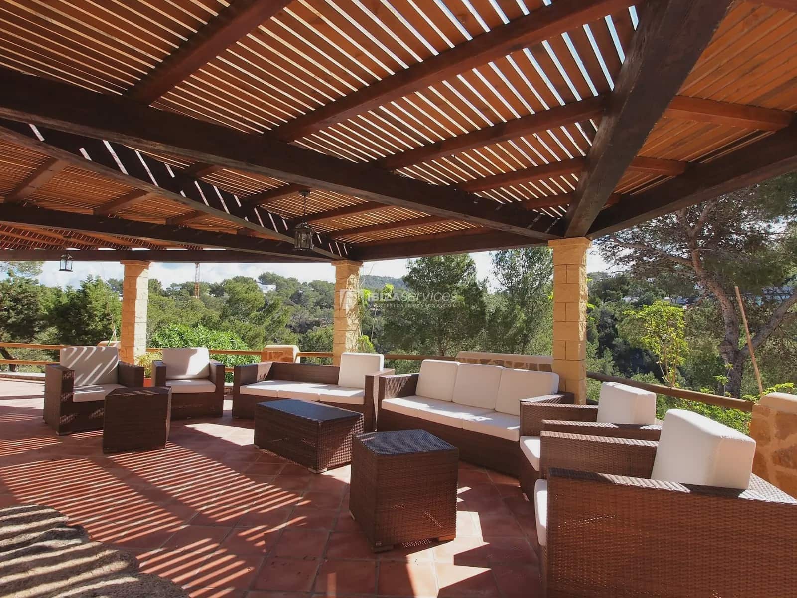 7 quarto Moradia para arrendamento para férias em Cala Moli com piscina Garagem - 6 650 € (Ref: 8659760)