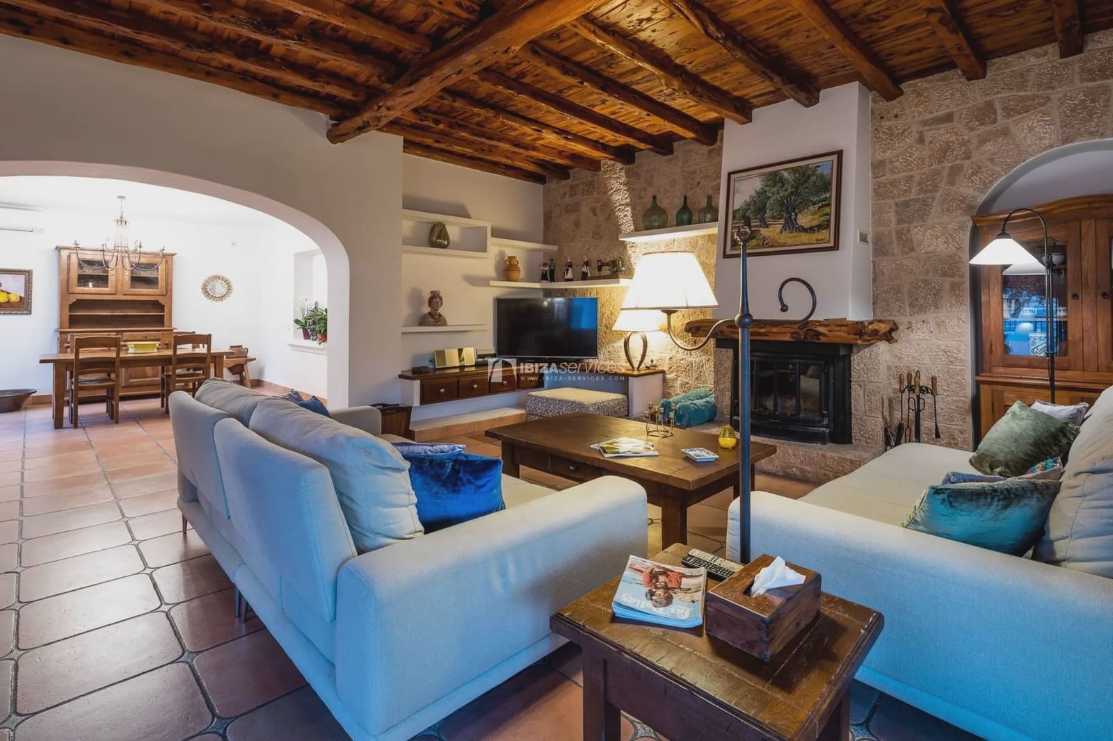 4 camera da letto Villa da affitare come casa vacanza in Nuestra Senora de Jesus con piscina garage - 1.260 € (Rif: 8659764)