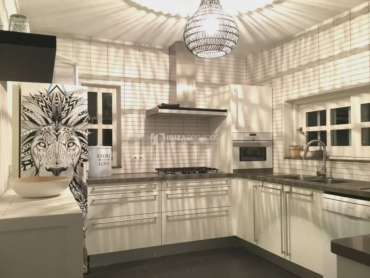 3 camera da letto Villa da affitare come casa vacanza in Cala Conta con piscina garage - 3.409 € (Rif: 8659768)