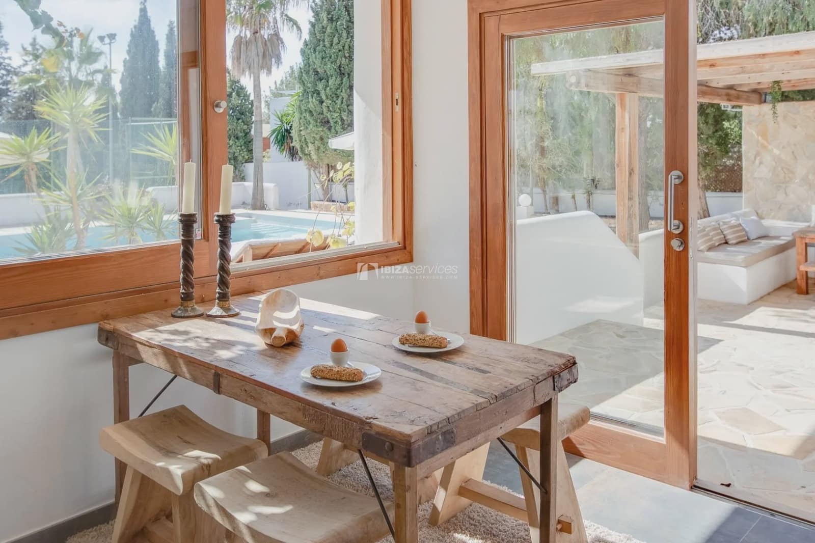 7 makuuhuone Huvila lomavuokrausta paikassa San Jose / Sant Josep de Sa Talaia mukana uima-altaan 
autotalli - 6 615 € (Ref: 8659772)