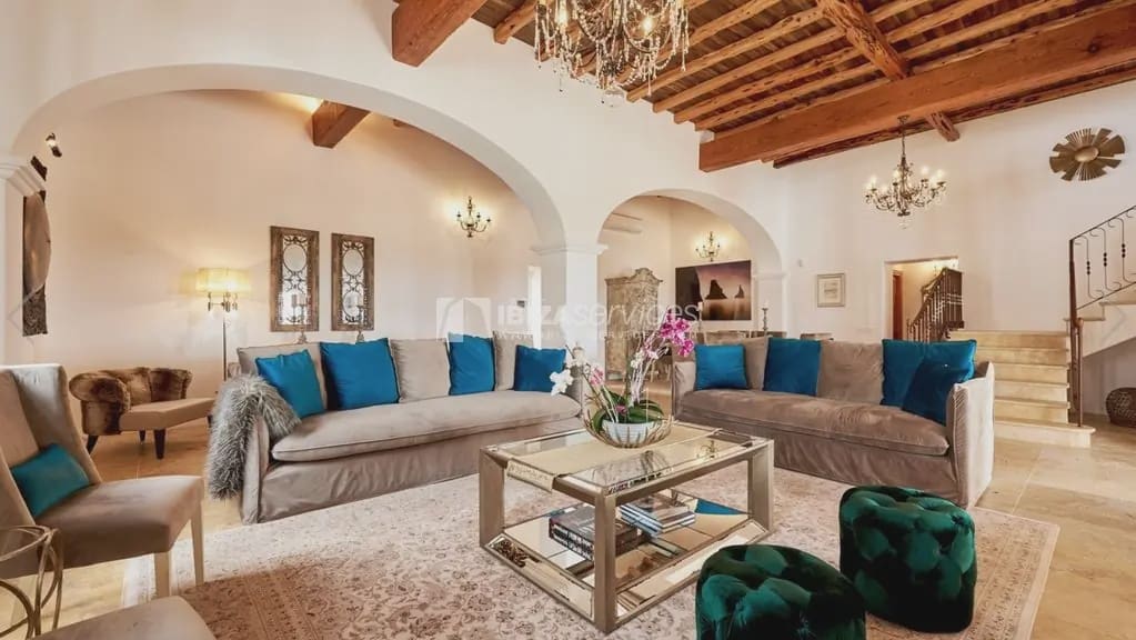 6 quarto Quinta/Casa Rural para arrendamento para férias em Santa Gertrudis de Fruitera com piscina Garagem - 17 500 € (Ref: 8659777)