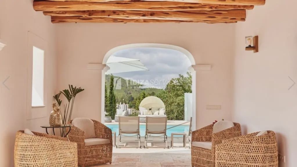 6 quarto Quinta/Casa Rural para arrendamento para férias em Santa Gertrudis de Fruitera com piscina Garagem - 17 500 € (Ref: 8659777)