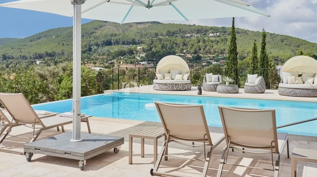 6 quarto Quinta/Casa Rural para arrendamento para férias em Santa Gertrudis de Fruitera com piscina Garagem - 17 500 € (Ref: 8659777)