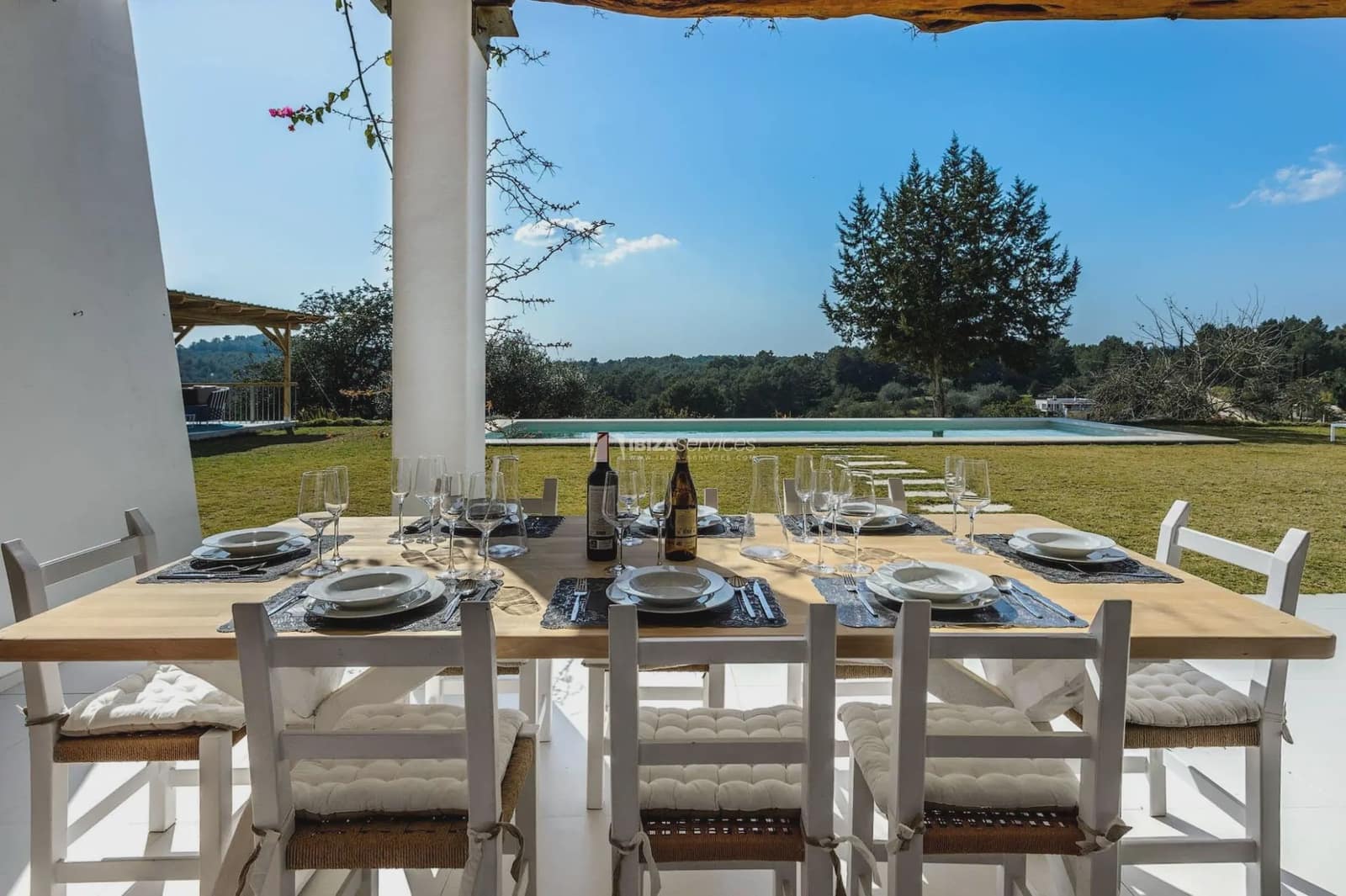 4 quarto Quinta/Casa Rural para arrendamento para férias em Santa Eulalia / Santa Eularia com piscina Garagem - 5 005 € (Ref: 8659792)