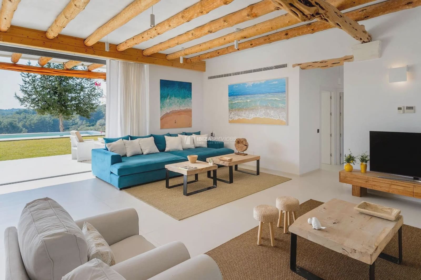 4 quarto Quinta/Casa Rural para arrendamento para férias em Santa Eulalia / Santa Eularia com piscina Garagem - 5 005 € (Ref: 8659792)