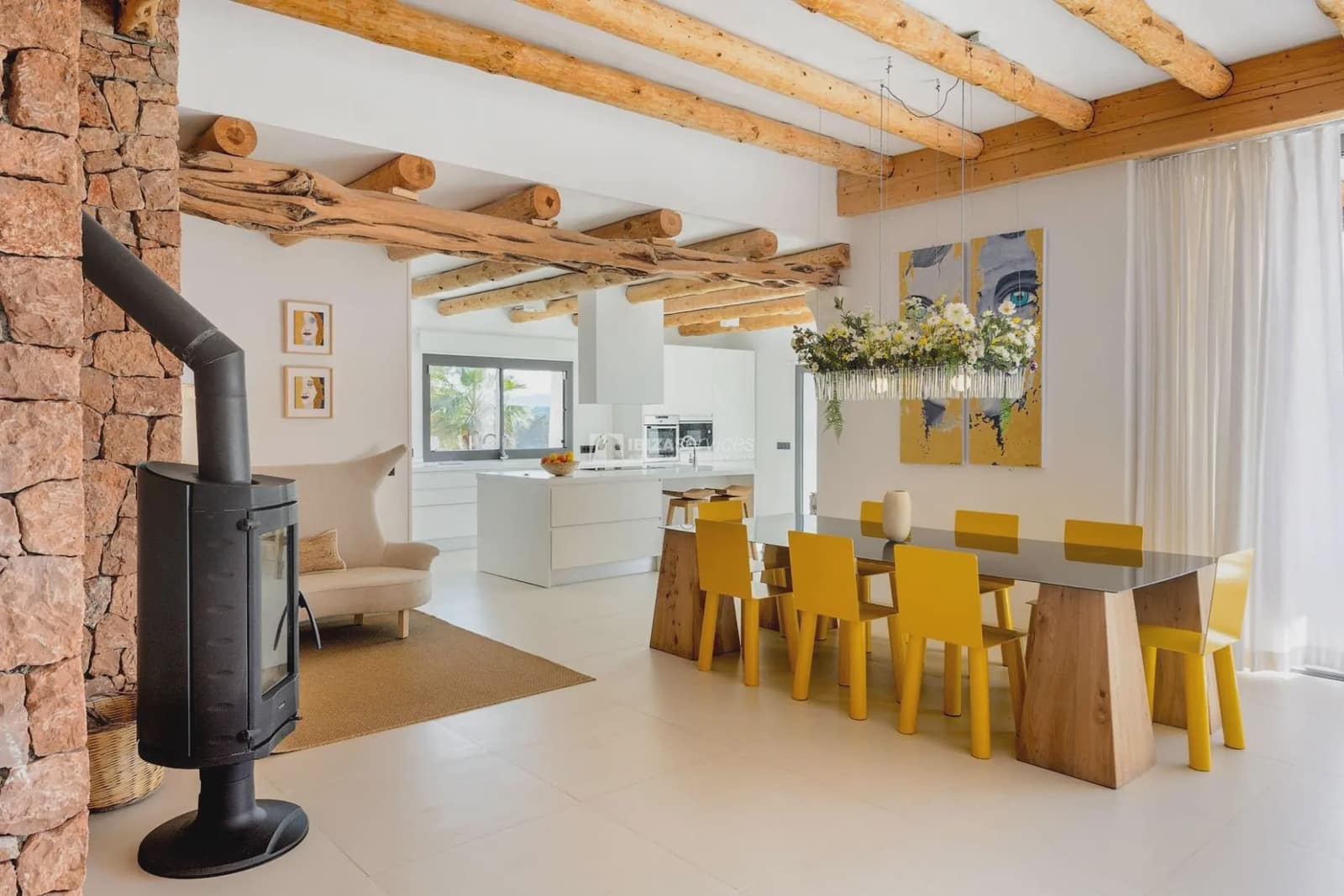 4 quarto Quinta/Casa Rural para arrendamento para férias em Santa Eulalia / Santa Eularia com piscina Garagem - 5 005 € (Ref: 8659792)