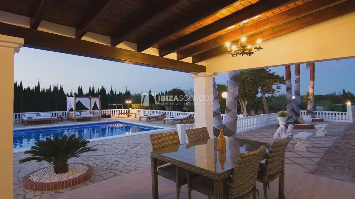 5 sovrum Villa för semesterbostäder i Sant Rafael de Sa Creu med pool garage - 4 802 € (Ref: 8659798)