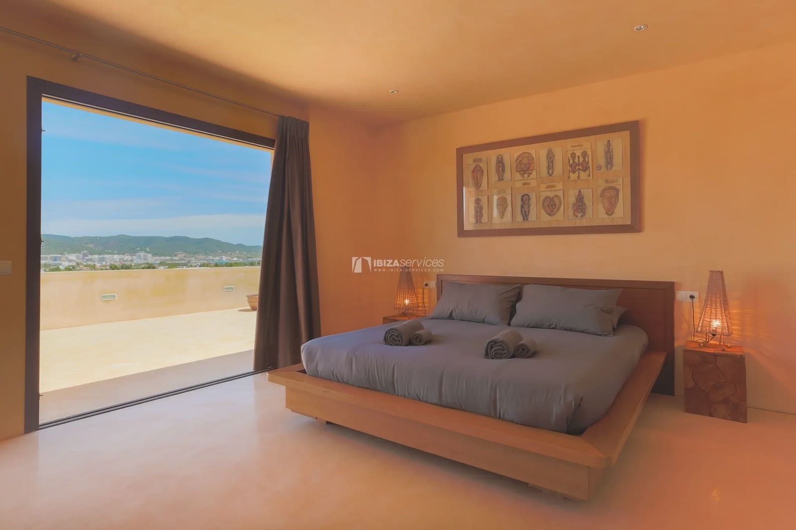6 quarto Moradia para arrendamento para férias em Sant Agusti des Vedra com piscina Garagem - 7 700 € (Ref: 8659800)